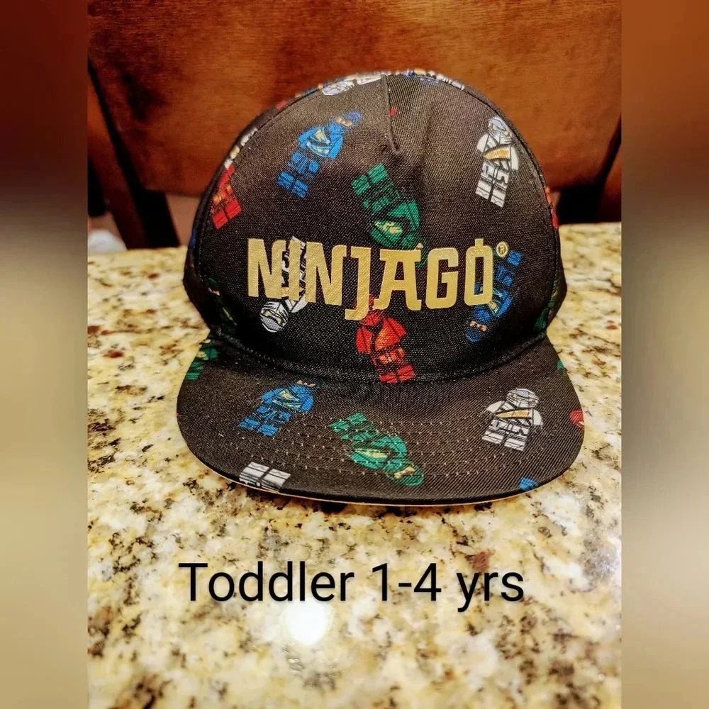 ❌5/$25❌Toddler 1-4 years H&M Lego Ninjago Mini Figure Adjustable Black Gold